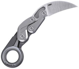 CR4040G-1.jpg CRKT Provoke Kinematic 2.38" D2 Folding Knife Gray Aluminum