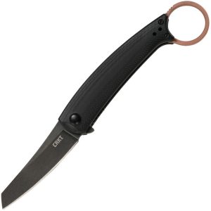 CRKT IBI Linerlock Folding Knife 2.75" D2 Black G10