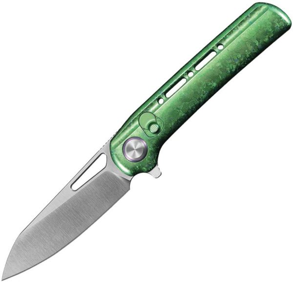 Critical Strike Starfall SwingLok Folding Knife 3.13" LC 200N Green Ti