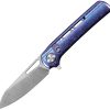 Critical Strike Starfall SwingLok Folding Knife 3.13" LC200N Purple Titanium