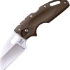 Cold Steel Tuff Lite Tri-Ad Lock Folding Knife 2.5" AUS-8A Dark Earth