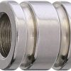 Silver Titanium Tube Bead