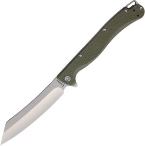 Daggerr Knives Tesak Linerlock Folding Knife OD Green 4.88"