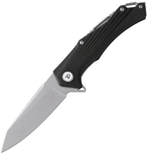 Dreamtech Linerlock Folding Knife 3.75" D2 Black G10