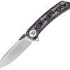 Dreamtech Linerlock Folding Knife 3.13" Blade Micarta Gray