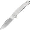 Dreamtech Linerlock Folding Knife 3.13" D2 Satin White G10