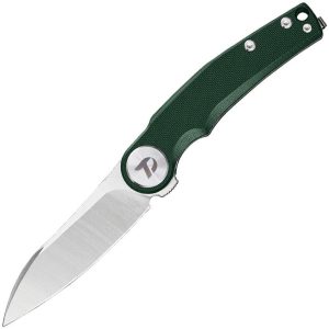Dreamtech Linerlock Folding Knife 3.25" D2 Green G10