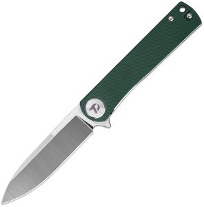 Dreamtech Linerlock G10 Green Folding Knife 3.25" D2