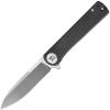 Dreamtech Linerlock Folding Knife 3.25" D2 Black Micarta