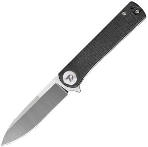 Dreamtech Linerlock Folding Knife 3.25" D2 Black Micarta