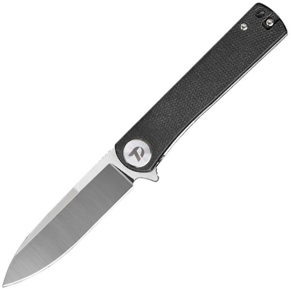 Dreamtech Linerlock Folding Knife 3.25" D2 Black Micarta