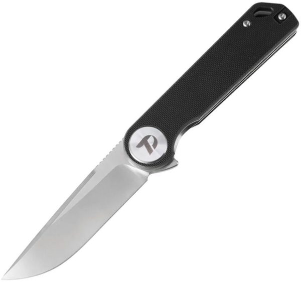 Dreamtech Linerlock Folding Knife D2 Black G10 3.25"