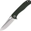 Dreamtech 3.25" D2 Linerlock Folding Knife Green Micarta
