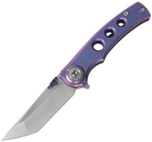 Button Lock Ti Purple