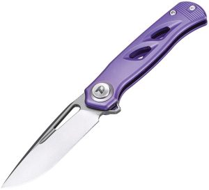Button Lock Ti Purple