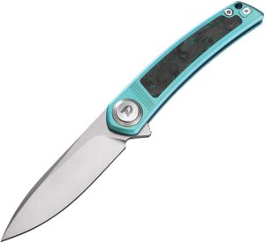 Button Lock Ti/CF Teal