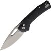Dreamtech Button Linerlock Folding Knife 3.25" D2 Black G10