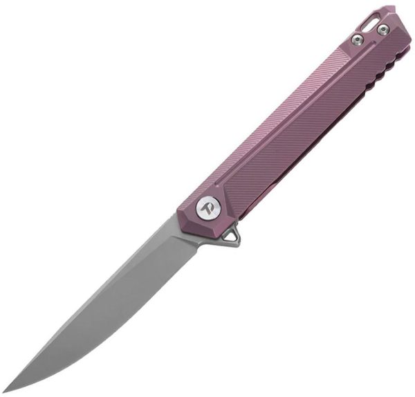 Dreamtech Framelock Folding Knife 3.75" S35VN Pink/Purple Titanium