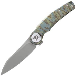 Dreamtech Framelock Ti Camo Folding Knife 3.25" M390