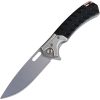 ElitEdge Linerlock Folding Knife 3.75" 440C Black G10