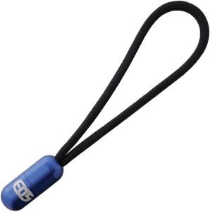 EOS Pill Bead Lanyard Blue Aluminum 1.25"