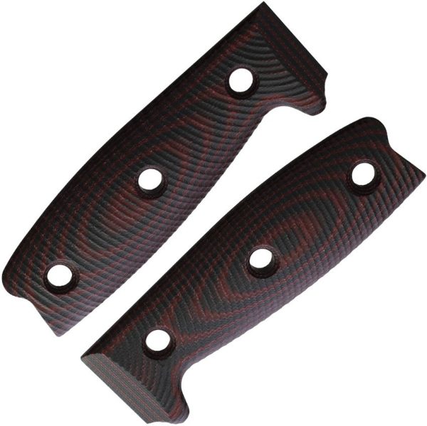 ESEE 3 Handle G10 Black and Red with Hardware