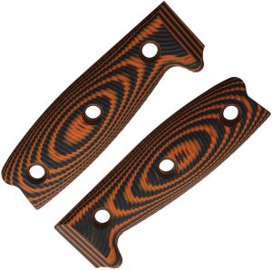 ESEE 3 Handle G10 Black Orange with Hardware