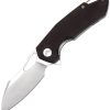 FerraMonster Glideman Linerlock Folding Knife 3" 154CM Micarta Red