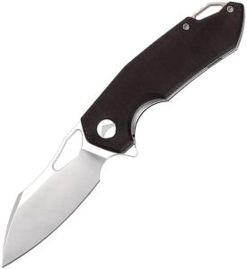 FerraMonster Glideman Linerlock Folding Knife 3" 154CM Micarta Red