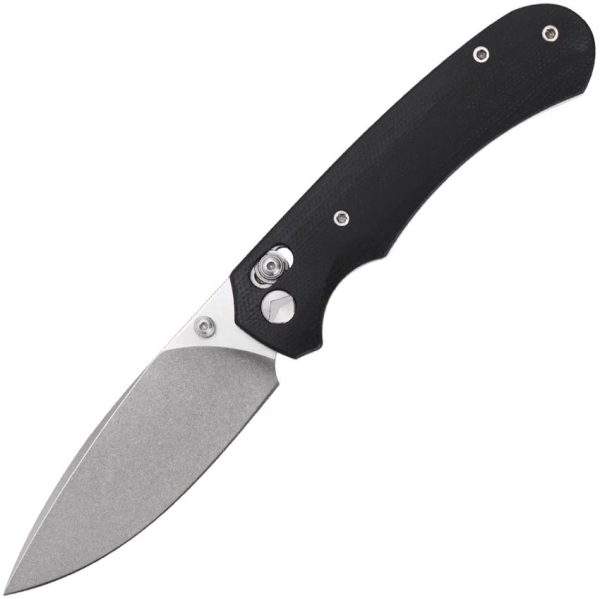 FerraMonster Spectrum Crossbar Lock Folding Knife Black 3.25" Blade