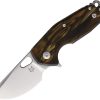 Fox Suru Linerlock Folding Knife 2.5" Bohler M398 Rhodoid