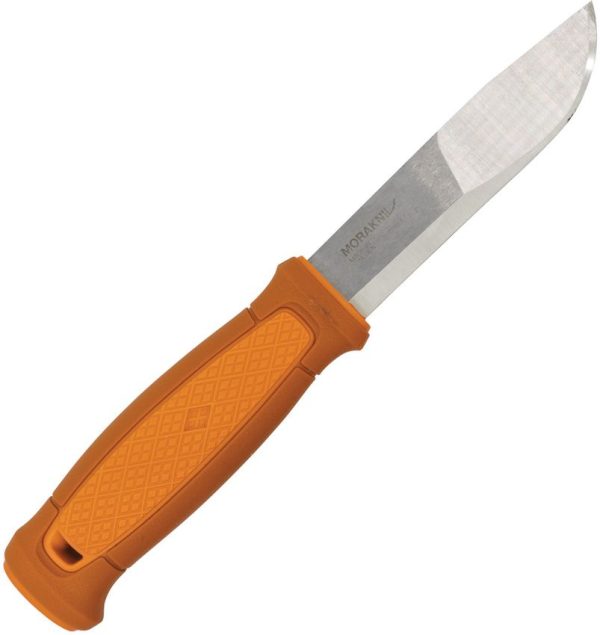 Mora Kansbol Fixed Blade Knife 4.5" Stainless Blade Orange Handle