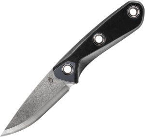Gerber Principle Fixed Blade Knife 3.25" 420HC Black w/ Sheath
