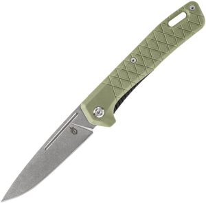 Gerber Zilch Linerlock Folding Knife Lichen Green