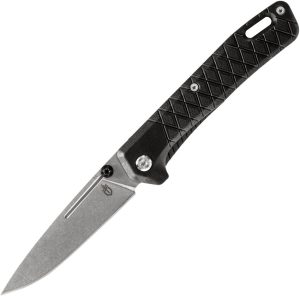 Gerber Zilch 3" Folding Knife Black Stonewash Linerlock