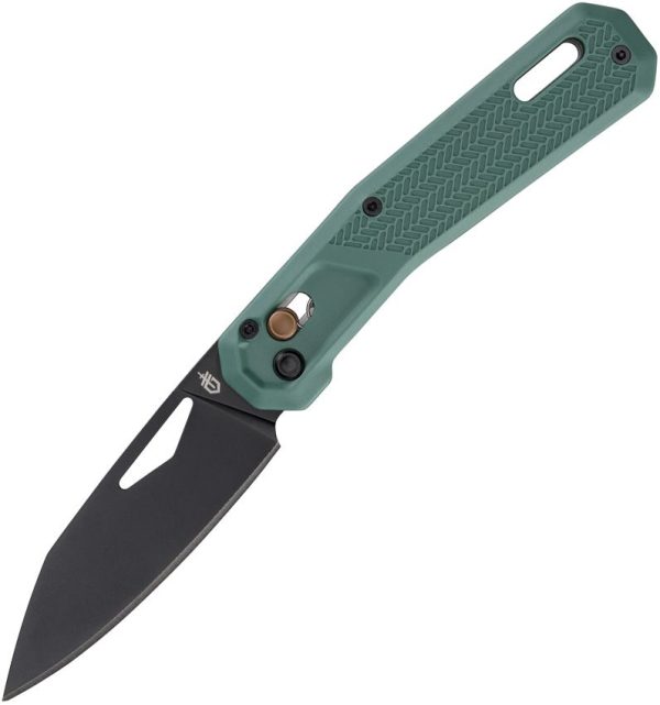 Gerber Vista Pivot Lock Folding Knife 3.25" Black Blade