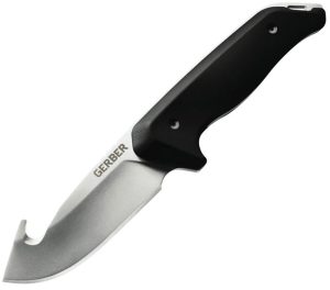 Gerber Moment Guthook Fixed Blade Knife Black