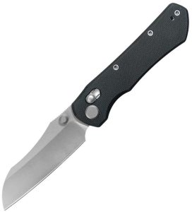 GEO Knife Komodo Crossbar Lock Folding Knife Black G10 3.13"