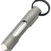 Knurled Steel Glow Fob Grn