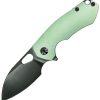 Giant Mouse Riv Framelock Folding Knife Mint Titanium S90V