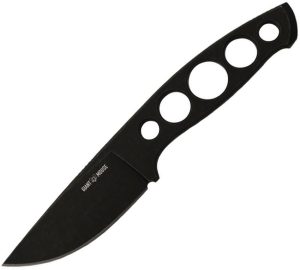 Giant Mouse GMF5 Fixed Blade Knife 3.25" Black PVD N690
