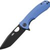 HB1377.jpg Honey Badger Medium Linerlock 250 LE Folding Knife Blue