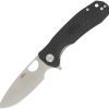 HB1511.jpg Honey Badger Medium Linerlock Folding Knife 3.13" 14C28N Black