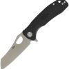 Honey Badger Medium Wharncleaver Folding Knife Black 3.13" 14C28N