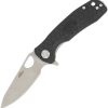 Honey Badger Small Leaf Linerlock Folding Knife Black 2.75in