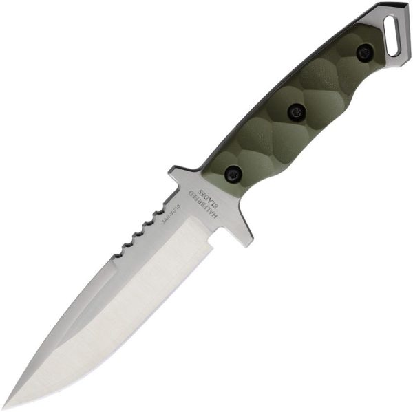 Halfbreed Blades MIK 03 Fixed Blade Knife SAN-VG10 5.38" Green