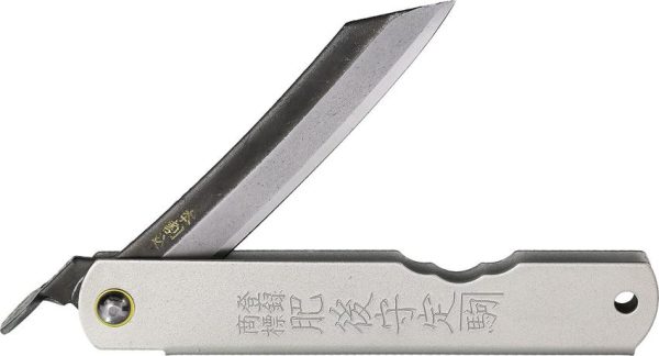 Higonokami No 10 SK-Steel Folding Knife - Gray Matte Iron