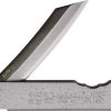 Higonokami No 9 Folder SK5 Carbon Steel Gray Iron Handle