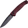 Hogue Mysto ABLE Lock Folding Knife Red Richlite CPM MagnaCut