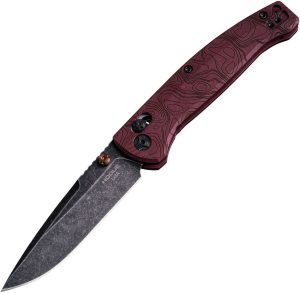 Hogue Mysto ABLE Lock Folding Knife Red Richlite CPM MagnaCut